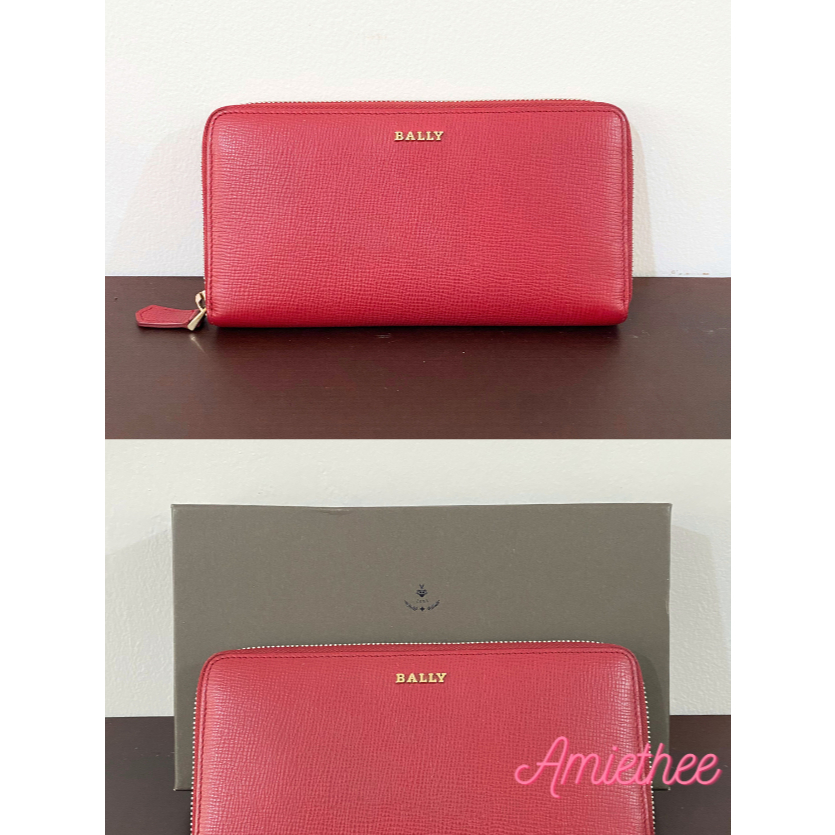 [PRELOVED] BALLY Mievyn Long Zipper Wallet