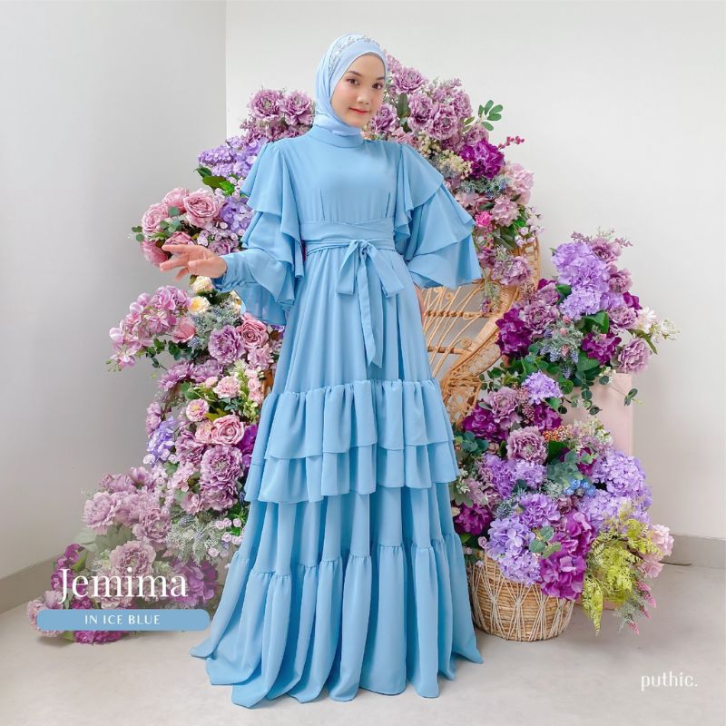 Preloved GAMIS PUTHIC - Gamis Lebaran - gamis Pesta - Gamis kondangan