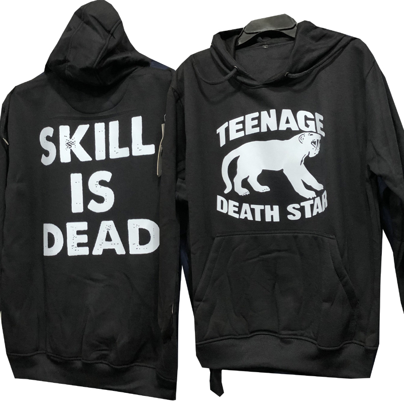 Sweater Hoodie Teenage Death Star - Skill Is Dead Hoodie Jumper Unisex Casual Fashionable Trendy Hoo