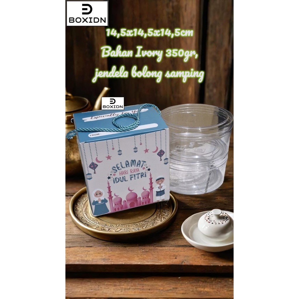 

YUHU Box Lebaran 2 toples 500gr Box Lebaran Kue Kering Box Cookies Lebaran Box Parcel Idul Fitri Box Kue Kering Ramadhan Dus Lebaran Kotak Lebaran Hampers Lebaran Packaging Kue Lebaran Dus kuker 500gr box lebaran 2 toples 450gr