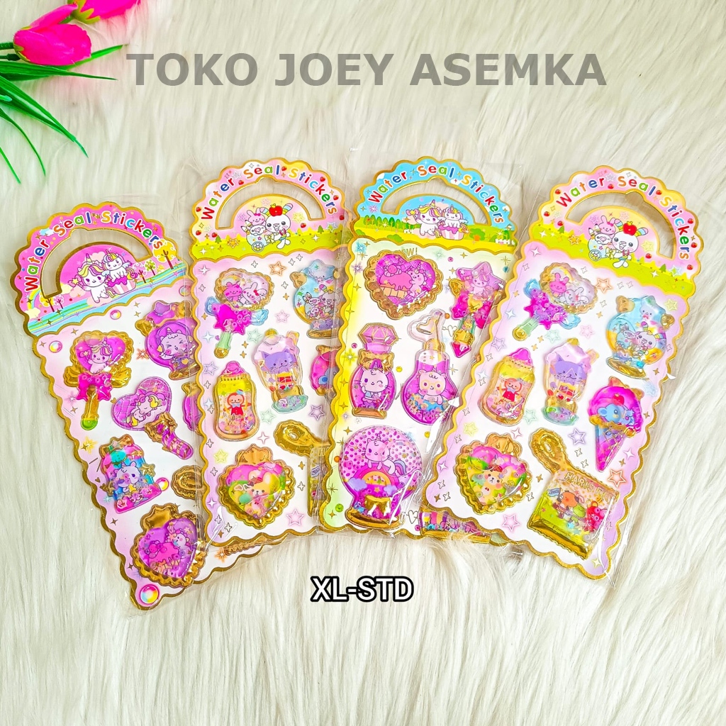 

STICKER AIR STIKER UNIK GLITTER WATER SEAL XL-STD QUICKSAND TAPE DECORATIVE SCRAP BOOK DIY