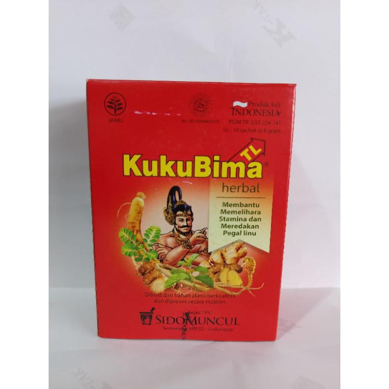 

Jamu Kukubima TL sidomuncul kemasan 1 pack isi 10 sachet