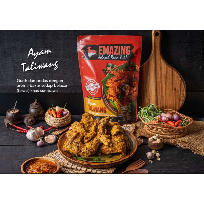 EMAZING / AYAM TALIWANG /AYAM OLAHAN 900 GRAM