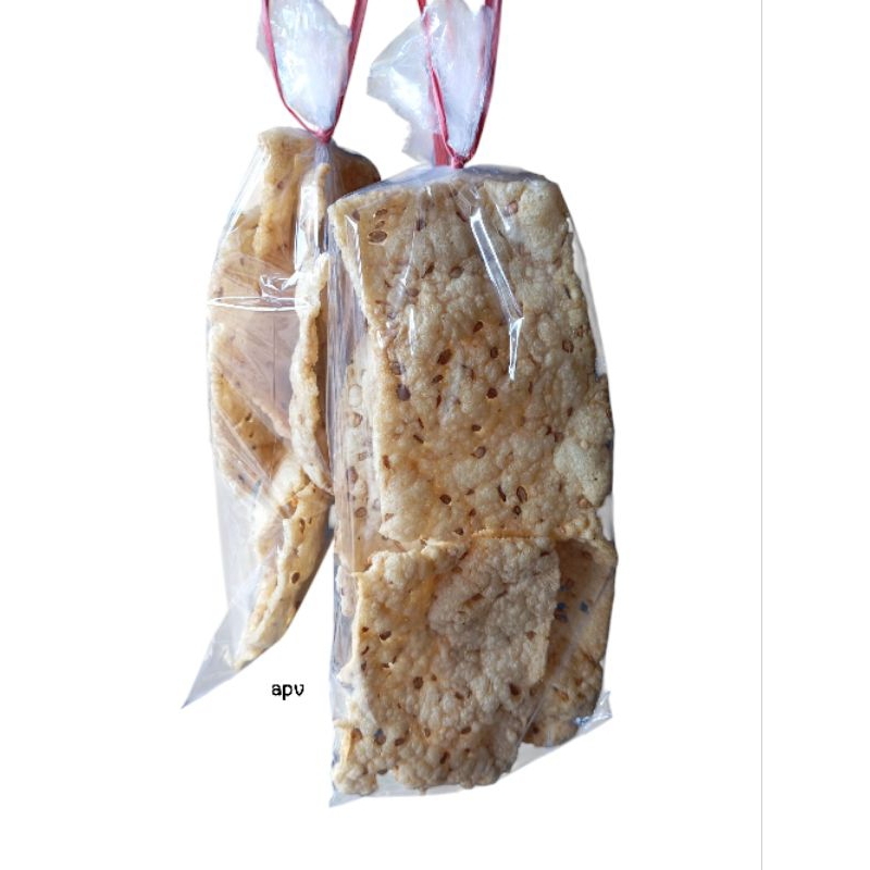 

kerupuk dele/kerupuk kedelai per bungkus