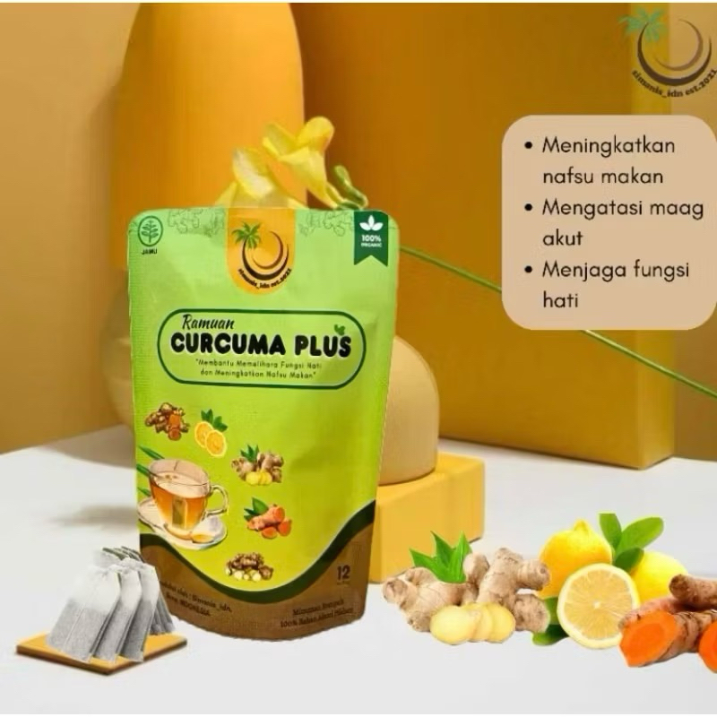 

Curcuma Plus Ramuan Herbal Penambah Nafsu Makan / Penyembuh Maag