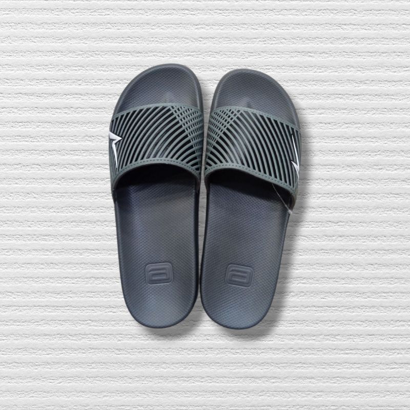 Sandal Selop Pria Ando Slide Abu Original Sandal Selop Ando