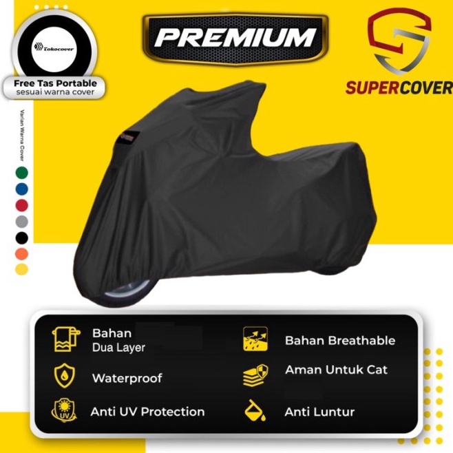 KODE X49V Sarung Motor Super Cover Premium Cover Motor ADV 16 Nmax Pcx Aerox Mio beat