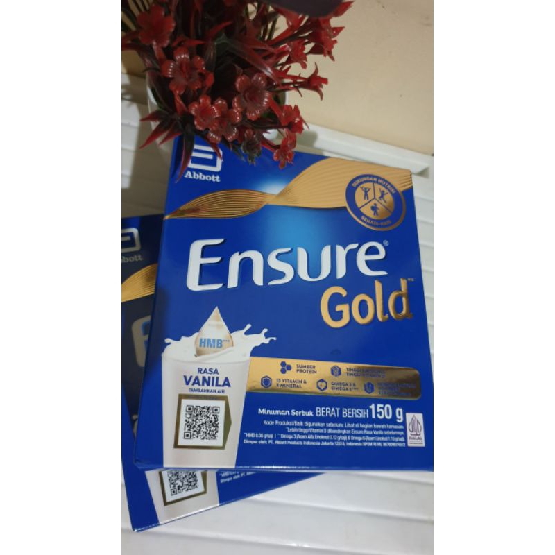 

Susu Ensure Gold Vanilla 150 gram