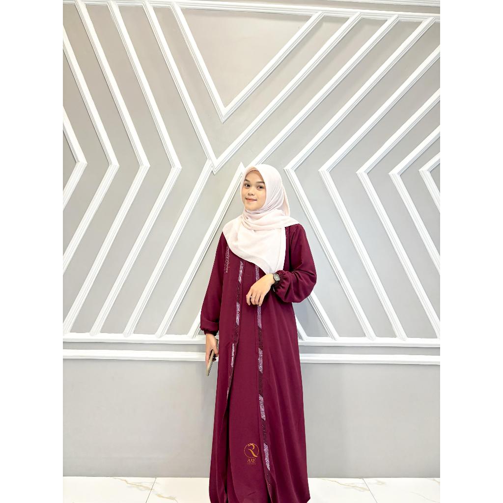 Gamis Mutiara Exclusive Mewah Syar'i  Abaya Payet  Abaya Turkey  Dress Remaja Dewasa Aesthetic  Gami