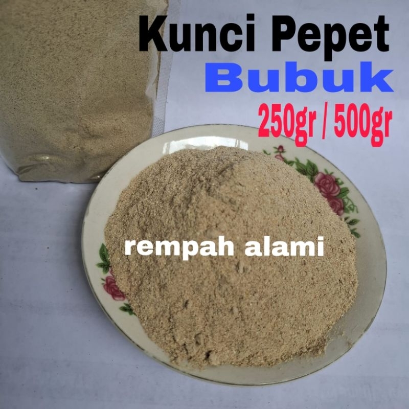 

Kunci Pepet / Temu Rapet Bubuk Murni 250/500gr