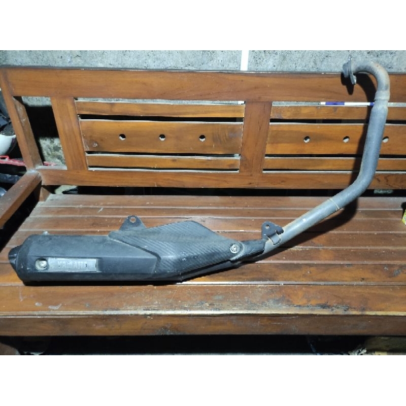 knalpot yamaha r15 old original bekas standar