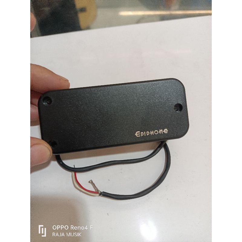 Pickup Bass Ephipone ThunderBird IV korea Set Black Bridge Neck