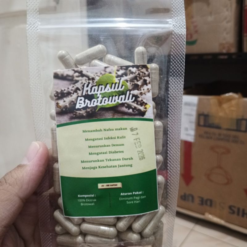 

KAPSUL BROTOWALI HERBAL ANTI DIABETES
