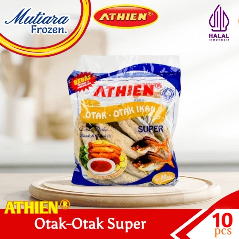 

OTAK-OTAK IKAN SUPER ATHIEN ISI 10 PCS CEMILAN FROZEN FOOD