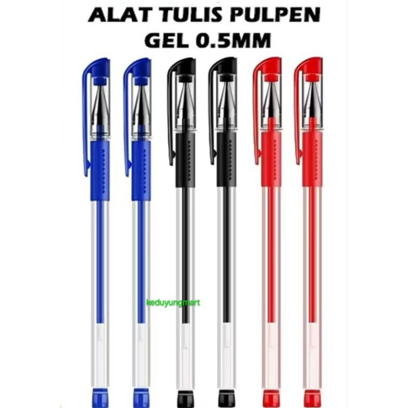 

Pena gel 0.5mm pulpen tinta cair alat tulis pen