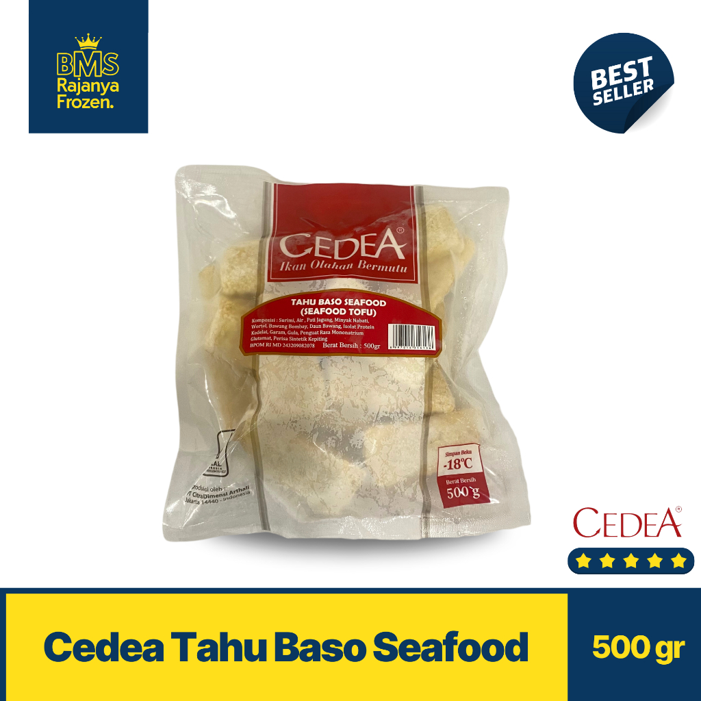 

Cedea Tahu Baso Seafood 500gr