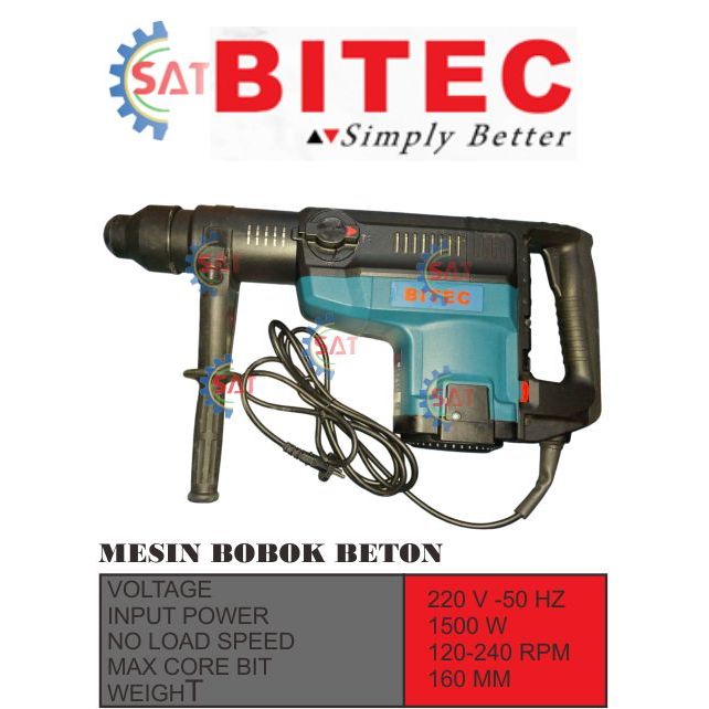 JACK HAMMER BITEC HM 7-50 GQ,ROTARY HAMMER BITEC HM 7-50 GQ