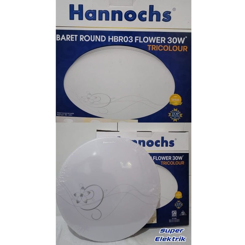 Lampu Dekorasi Kap Lampu Hannohs Baret TriColour Tiga Warna LED