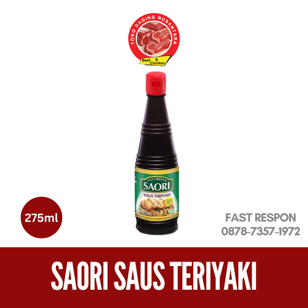 

Saori Saus Teriyaki 275 Ml