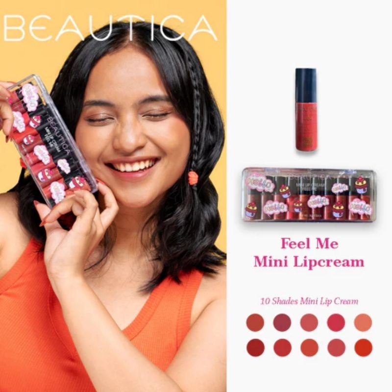 BEAUTICA MINI LIPCREAM FEEL ME/BEAUTICA LIP CREAM MINI/BEAUTICA LIP CREAM 3GR
