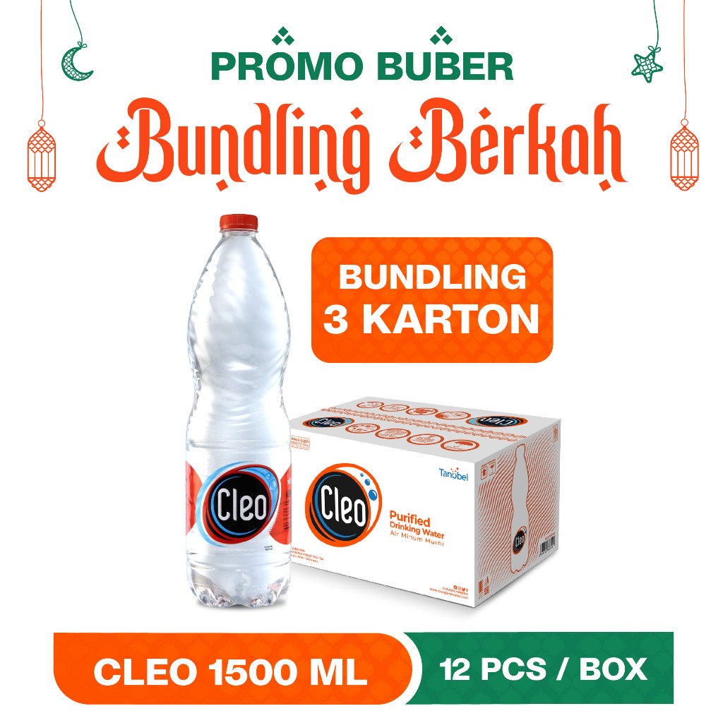 

Cleo Air Murni 1500 3D - Bundling Hemat 3 Karton