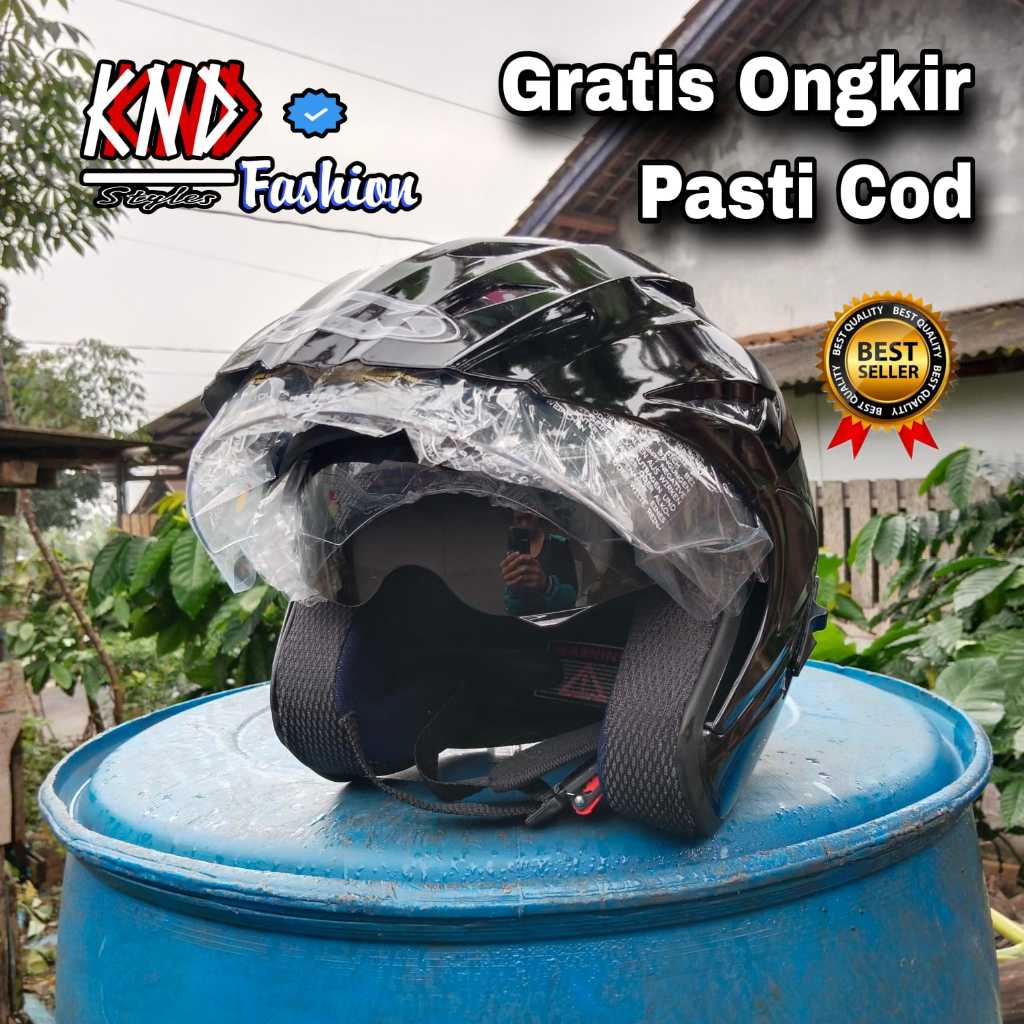 Helm Ink T1 Double Visor Packing Kardus Jp Original