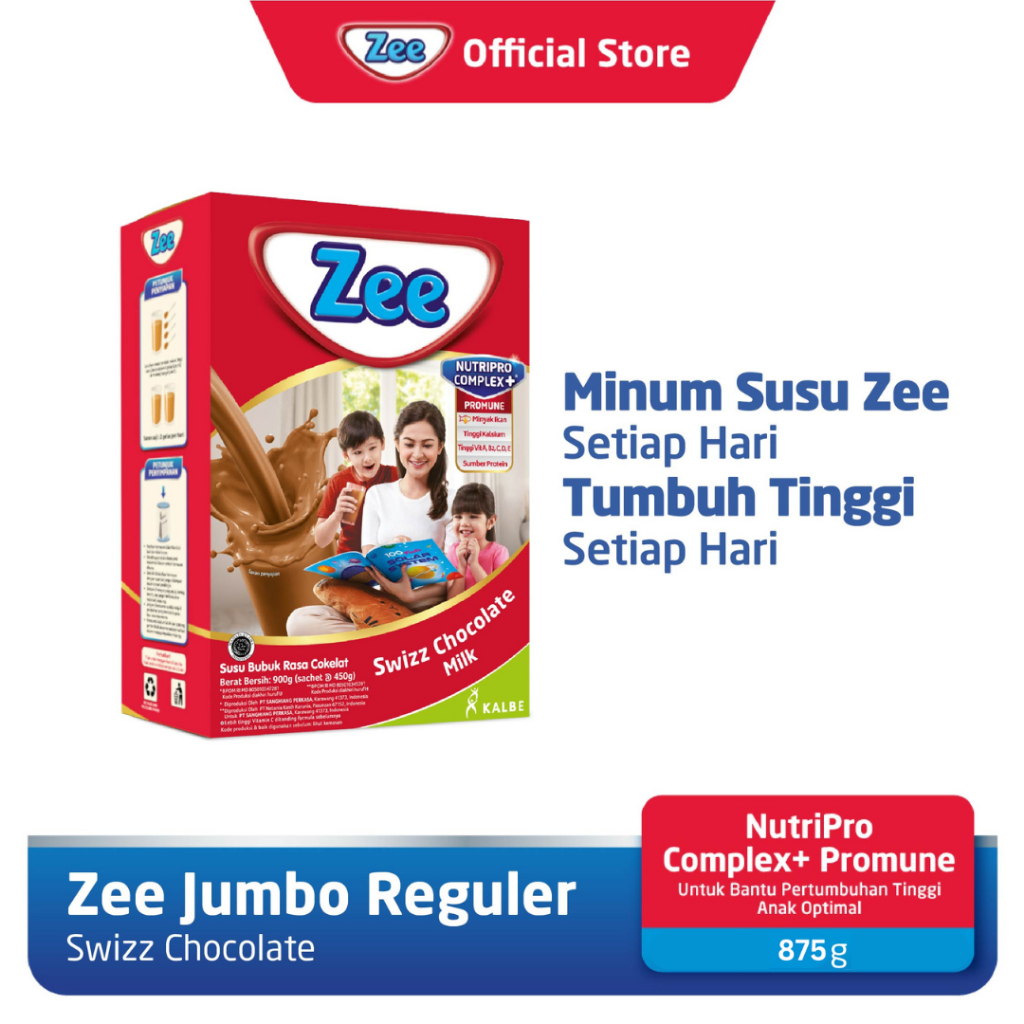 

Zee Reguler Jumbo Swizz Chocolate Milk 875gr