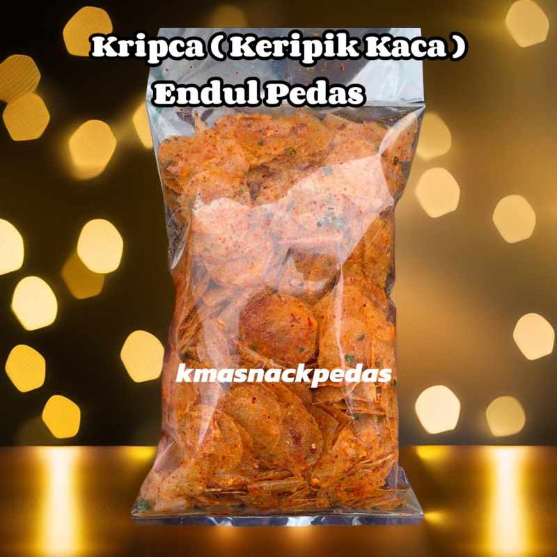 

KRIPCA PEDAS 500gram VIRAL TERMURAH COD - Kripik Kaca Pedas Daun Jeruk - Jajanan Viral - Jajanan Kekinian - Cemilan Pedas Gurih - Cemilan Kekinian Camilan Keripik Makanan Snacks Food Kripik