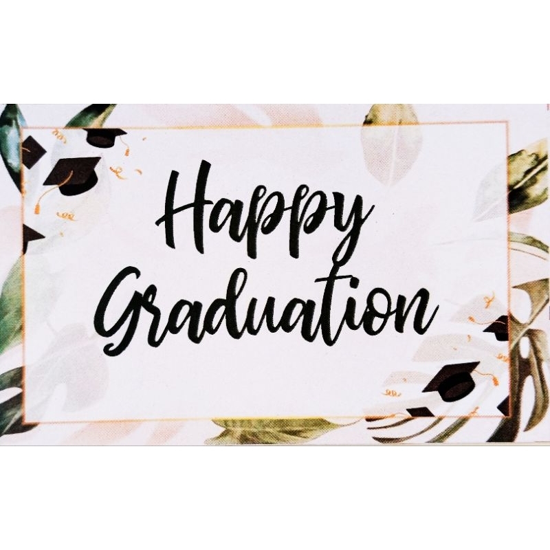 Kartu Ucapan Happy Graduation, Happy Anniversary, Happy Engagement