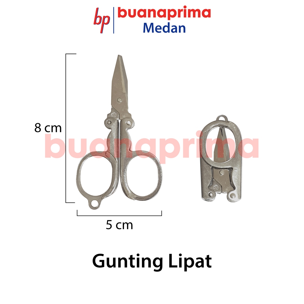 

GUNTING LIPAT KECIL 8 cm Besi Scissors Mini