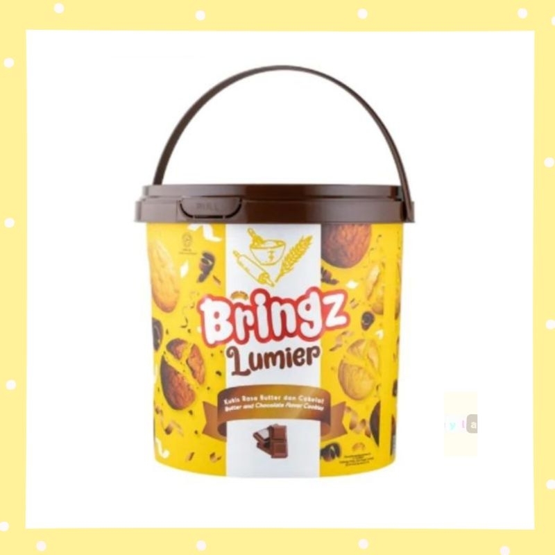 

Bringz Lumier Cookies Butter and Choco Bucket 282 gram