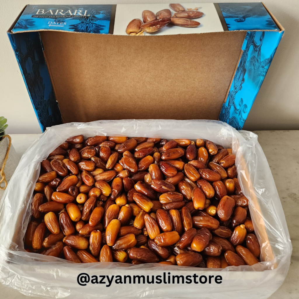 

Kurma Tunis Madu Deglet Nour Dates Merk Barari 5kg