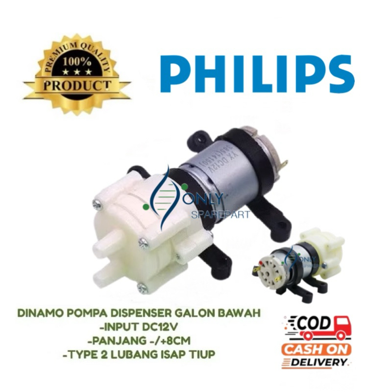 DINAMO POMPA DISPENSER PHILIPS GALON BAWAH | POMPA DISPENSER AIR PHILIPS