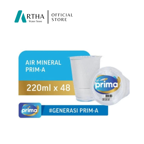 

Air Mineral Prima 220ml x 48 Pcs / Air Mineral Prima