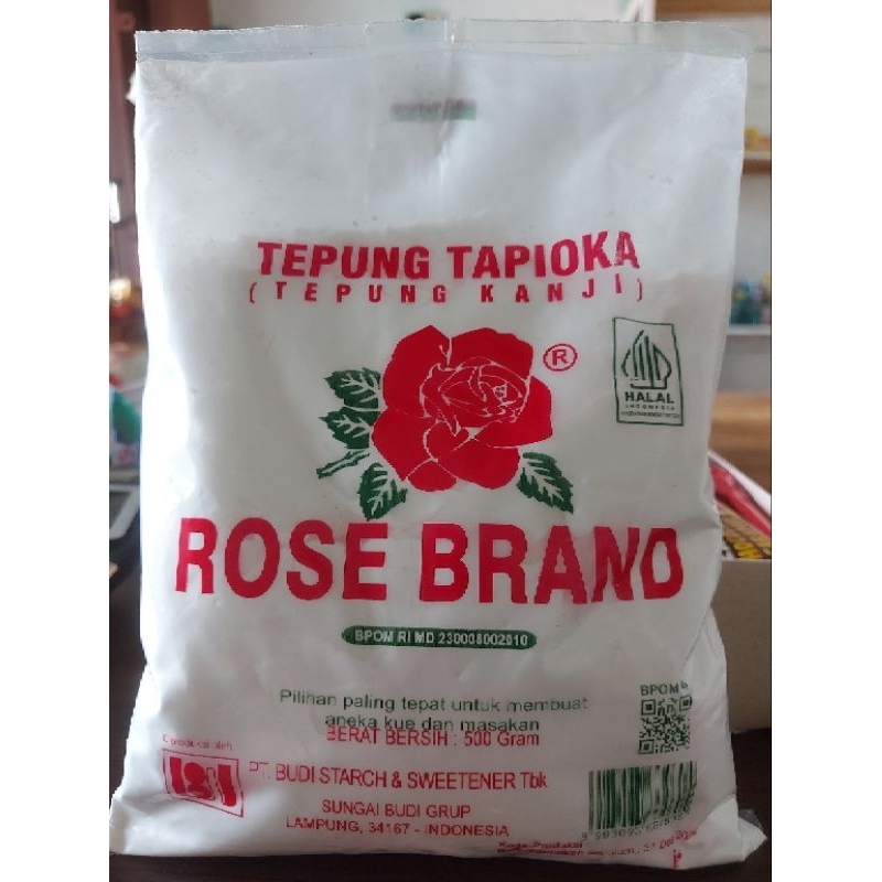 

Tepung Tapioka Rose Brand 500g