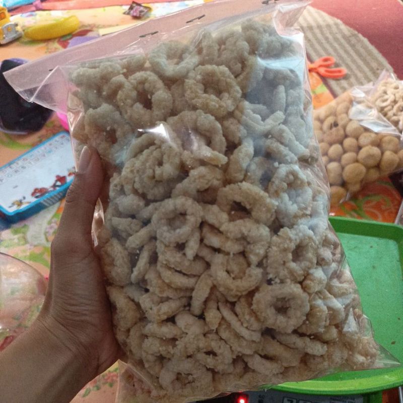 

Kerupuk cincin udang 400gr