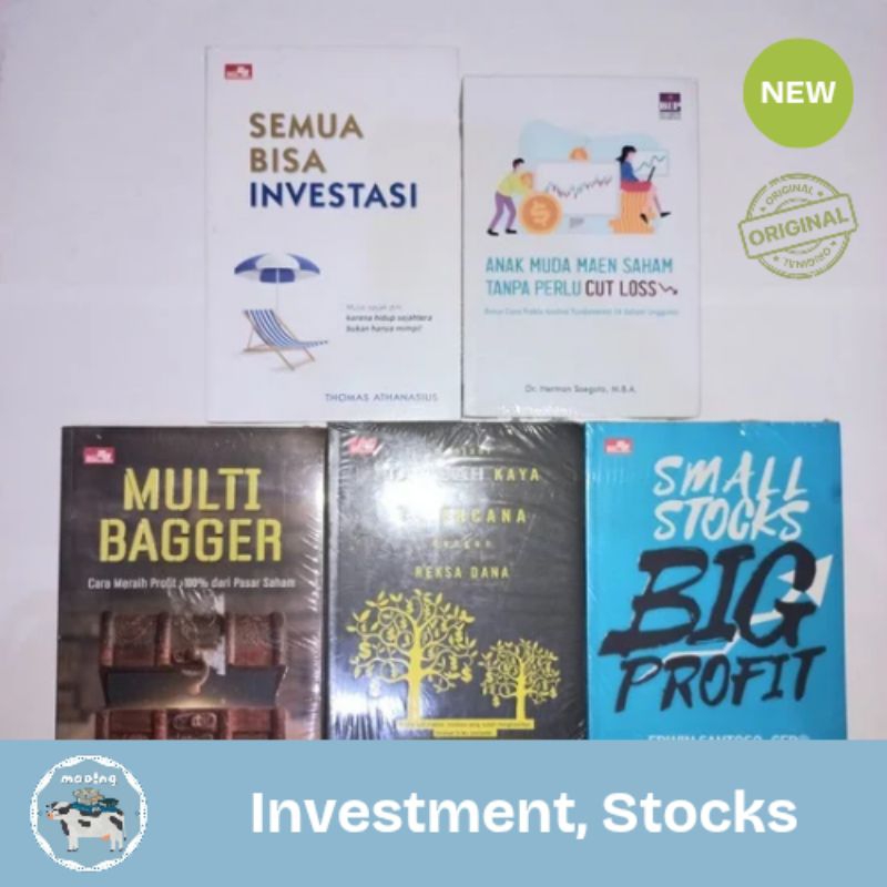 (New) Kumpulan Starter Buku Investasi dan Trading (Saham, Reksada, ETF)