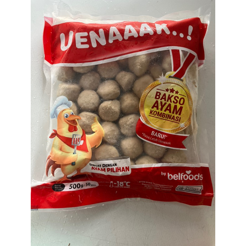 

Bakso Ueeenak Belfoods isi 50/100butir