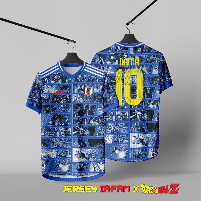 jersey jepang x dragonball anime