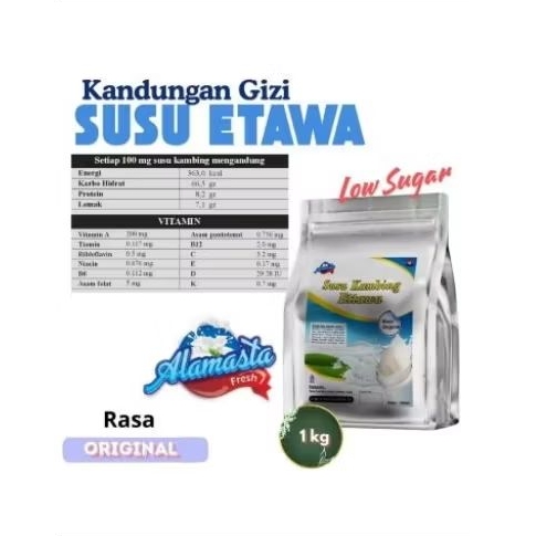 

susu kambing etawa 1 kg alamasta susu etawa