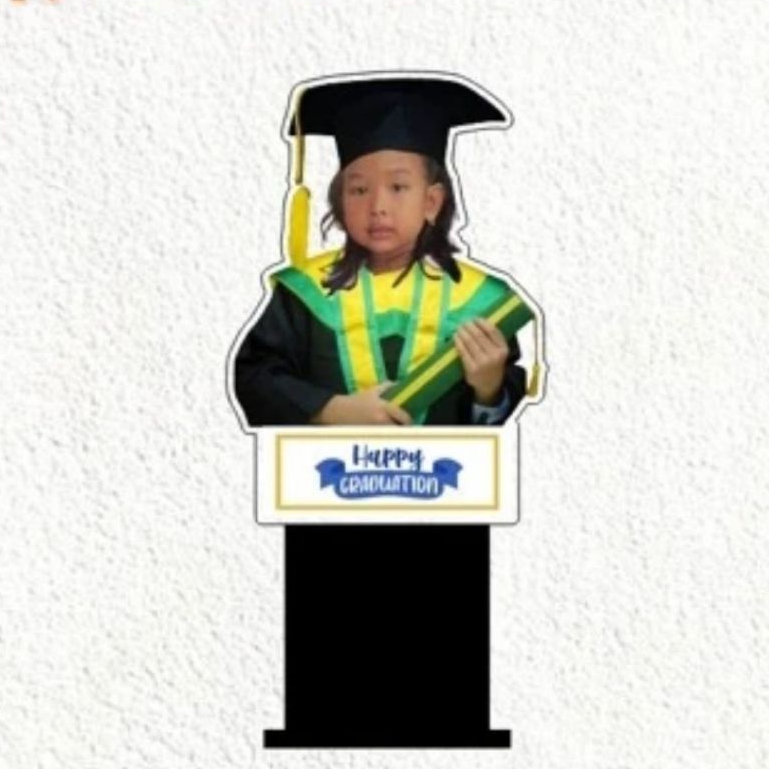 Piala Wisuda Foto Anak Plakat Wisuda Foto Siswa Akrilik Custom