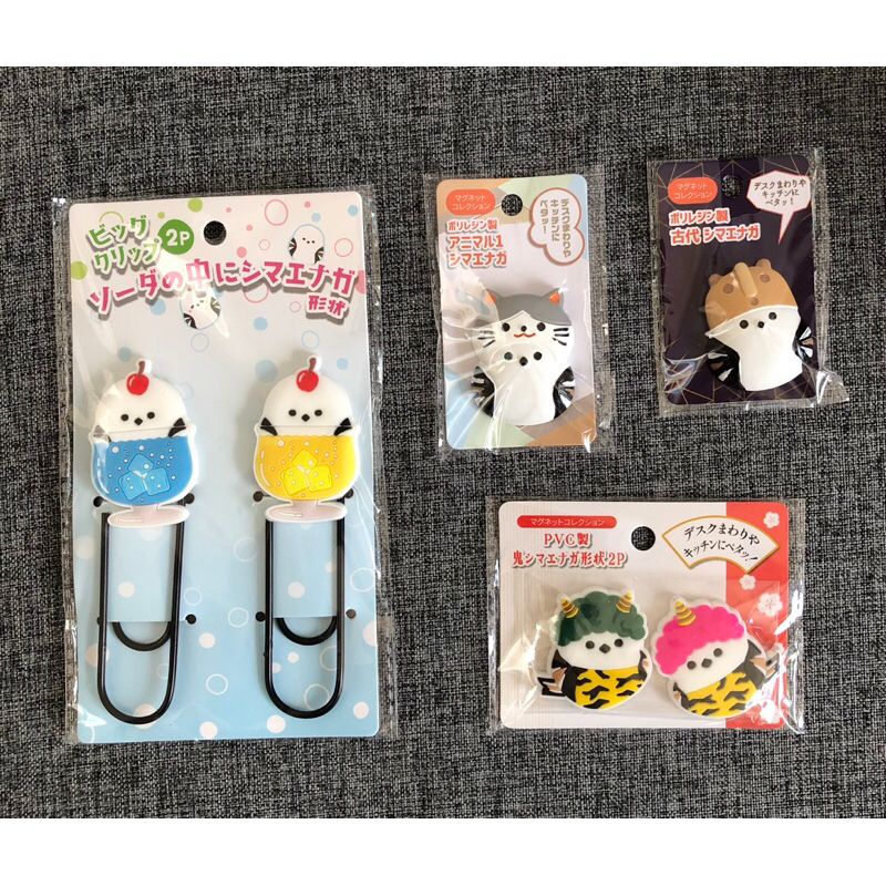 

shimaenaga edition big clip magnet original japan
