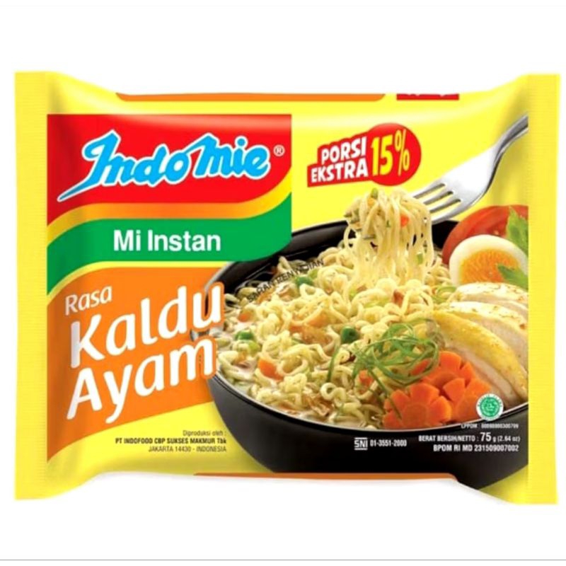 

Indomie rasa kaldu ayam
