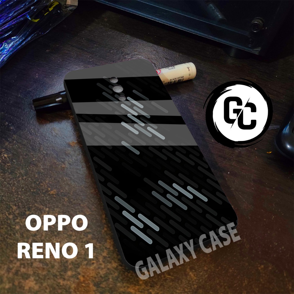 case Hp OPPO RENO 1/GC13/Motif Abstark/softcase glossy OPPO RENO 1/Casing OPPO RENO 1/Case glitter