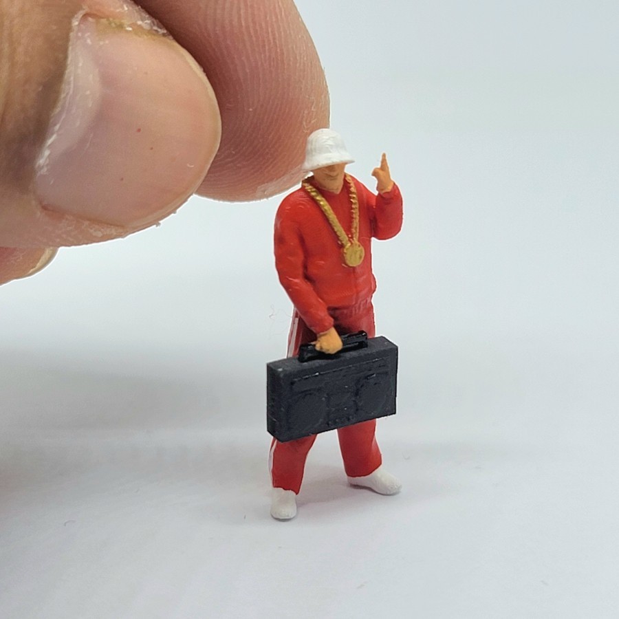 Figure JayK homies hip hop street style skala 1-64 diorama diecast miniature