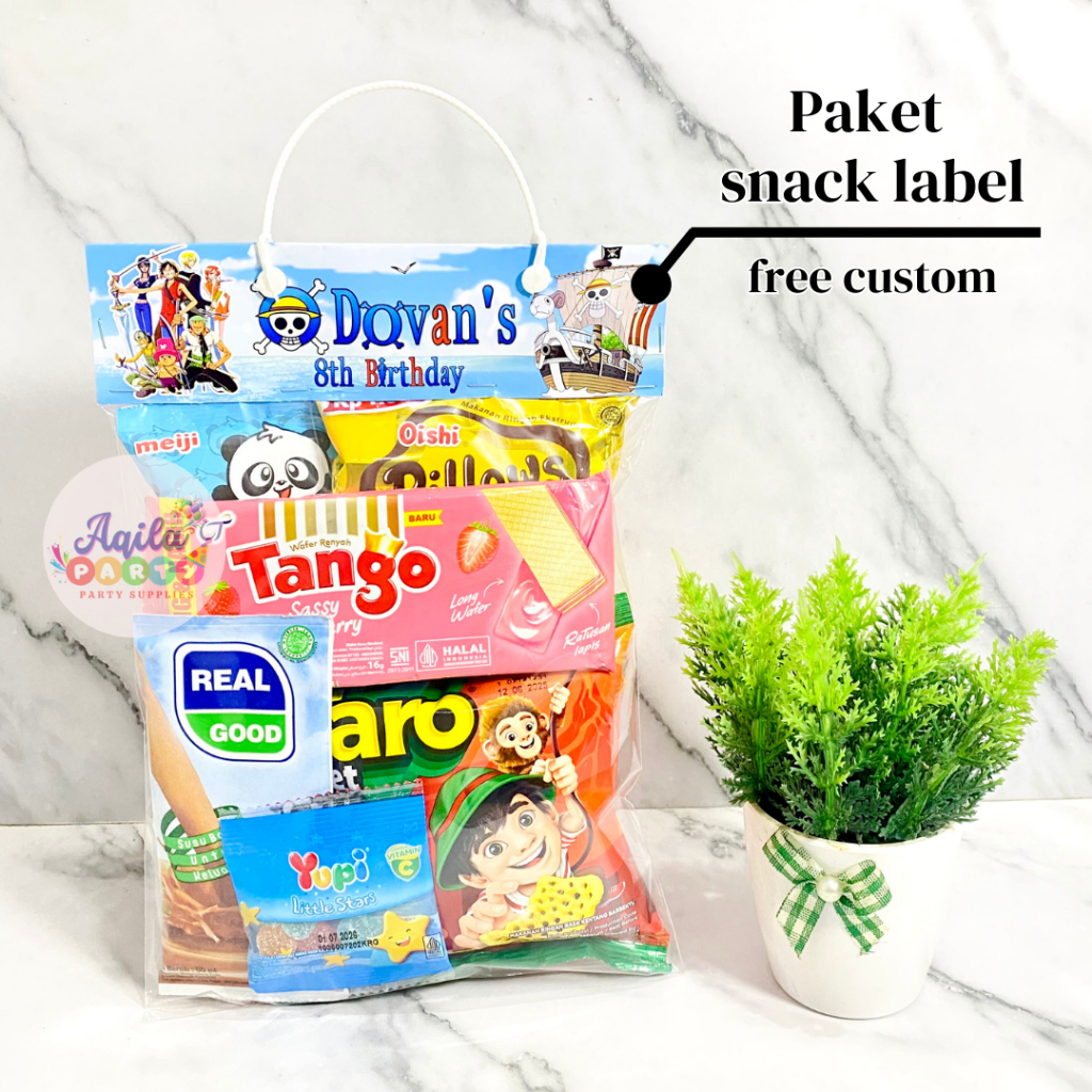 

SNACK LEBARAN ANAK / THR LEBARAN ANAK FREE CUSTOM LABEL TERMURAH