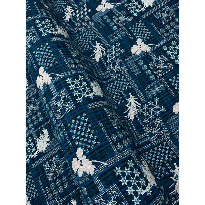 BAHAN KAIN CRINKLE MOTIF ETNIK ARIANA