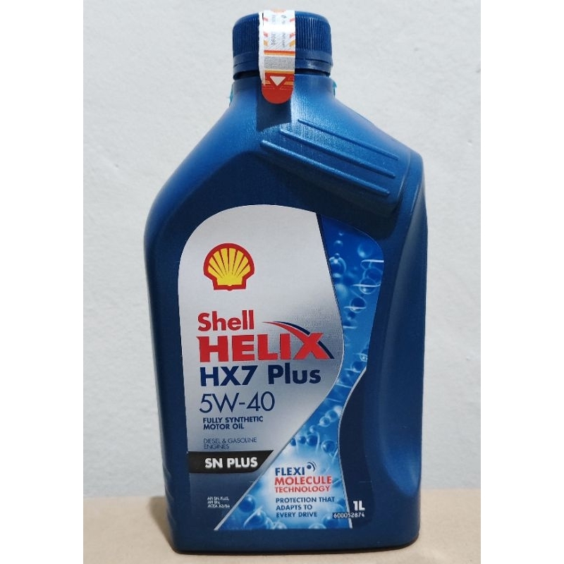 Oli Shell Helix HX7 Plus SAE: 5W-40, Oli Motor