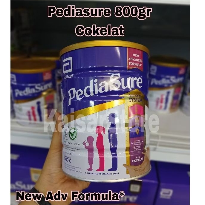 

Pediasure Cokelat 800gr New Formula Susu penambah nafsu makan