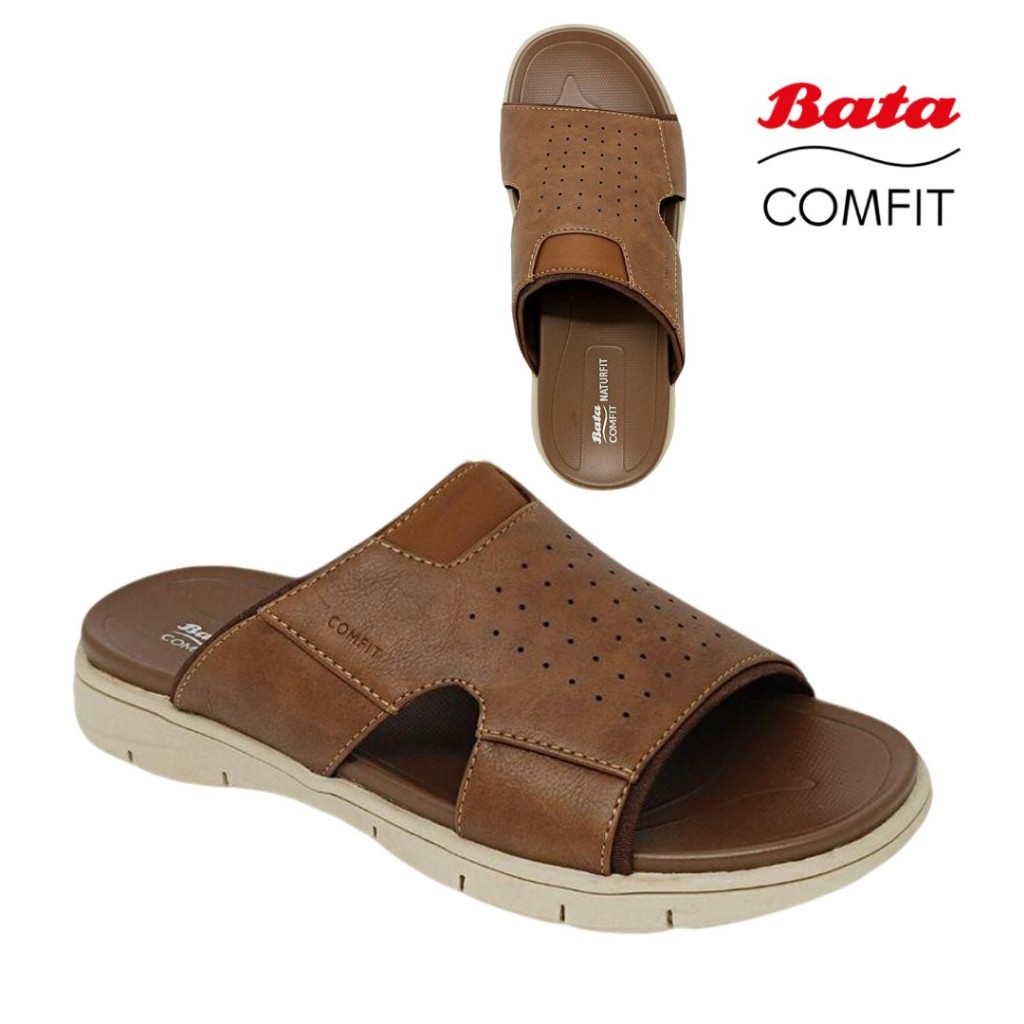 Bata Comfit Sandal Pria FORREST Brown